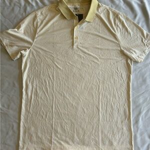 NWT Nike Dri-Fit Golf Polo Standard Fit Size L Kappa Beta - Striped